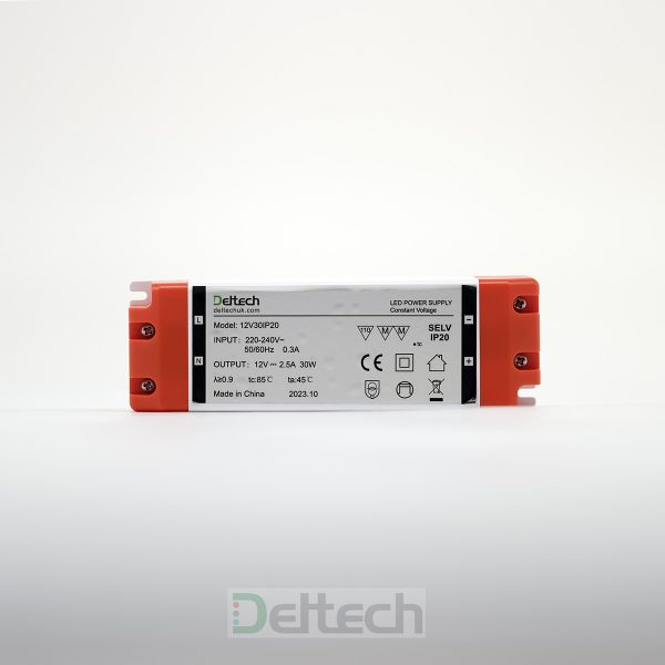 Non Dimmable 12V -  IP20, Power Drivers, Alininium Casing,  Constant Voltage 12V